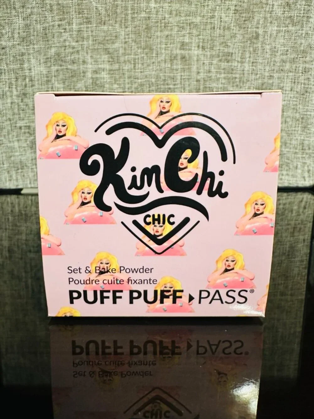 KimChi Chic Puff Puff Pass Set Bake Powder Bundle Pink Rose Banana ***NEW***